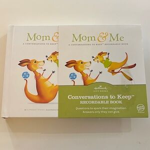 Hallmark Mom & Me Recordable Book Voice Recording Memory Gift Book